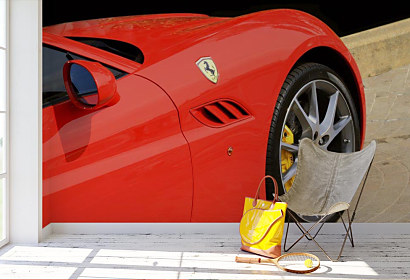 Fototapeta Červené Ferrari